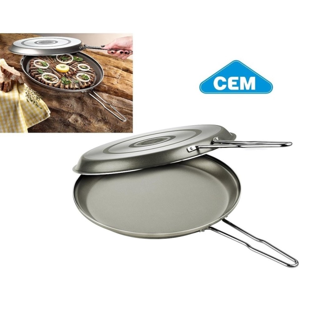 Cem Balık Tavası Çift Taraflı 28 Cm