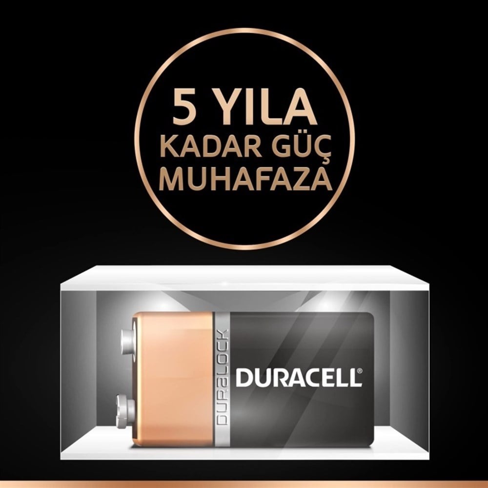 Duracell 9 Volt Pil