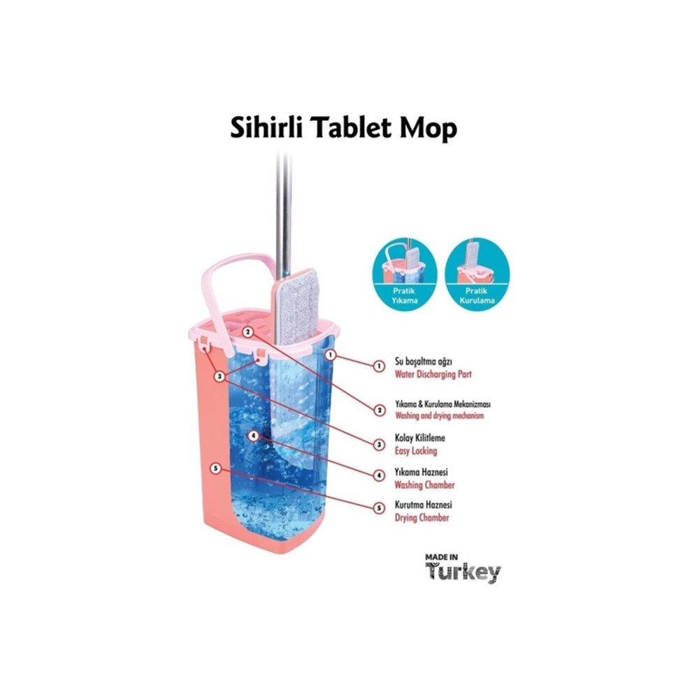 Flora Sihirli Tablet Mop F394