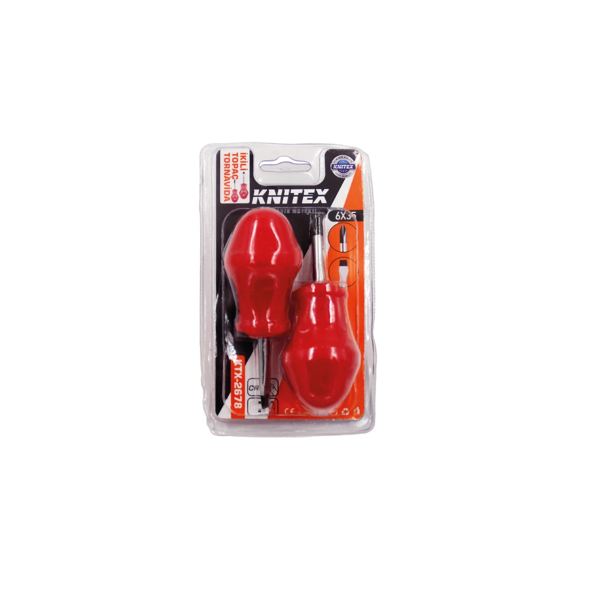 Knitex Topaç Tornavida 2 Li Set Ktx-2678