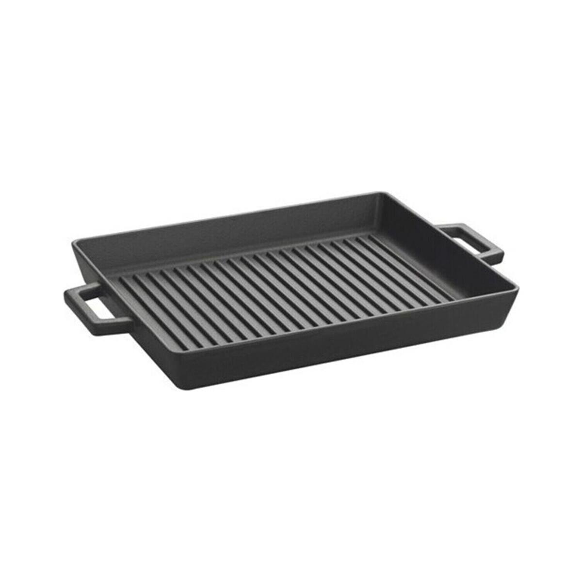 Lava Izgara Tava 26X32 Metal Kulp