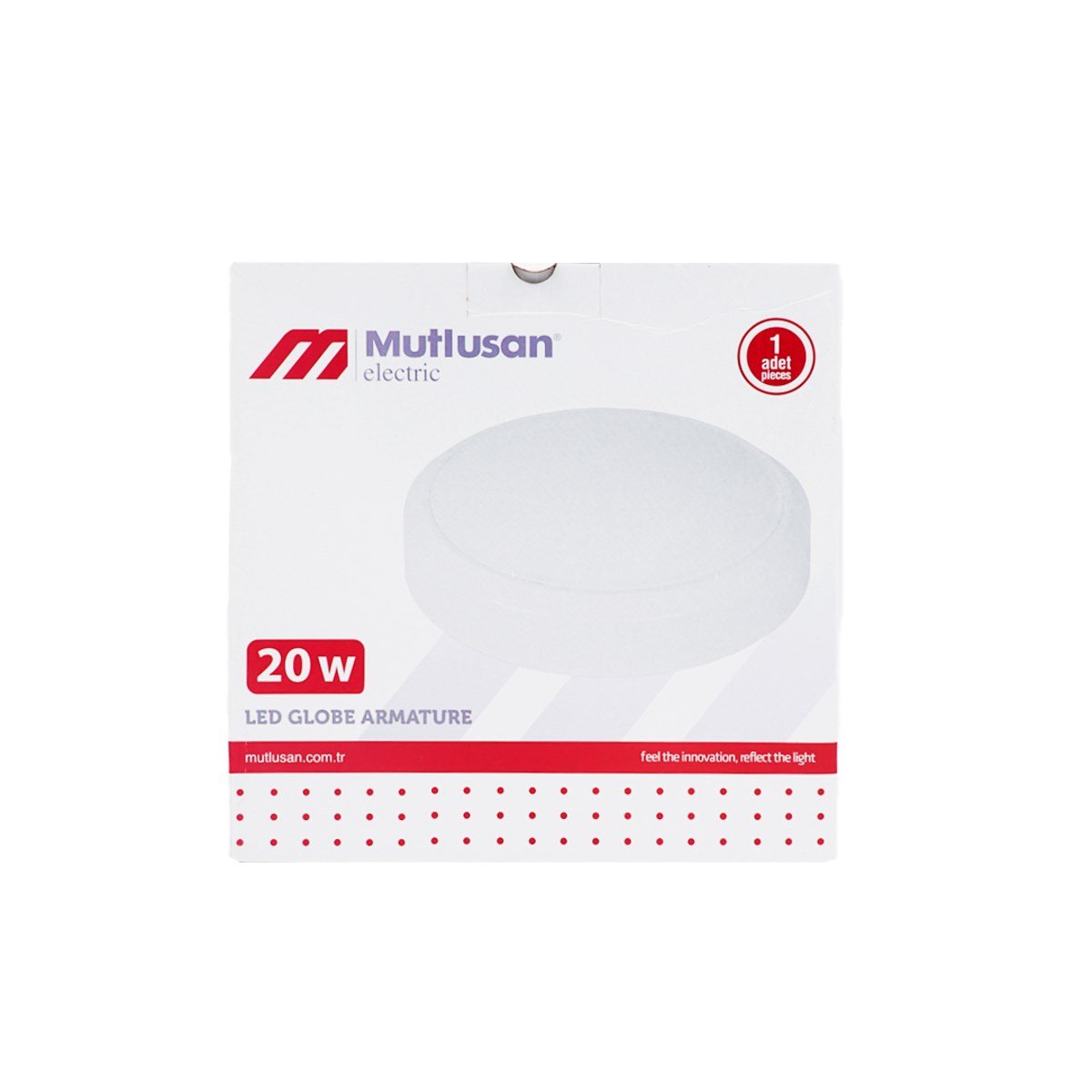 Mutlusan Krom Led Glop Armatür
