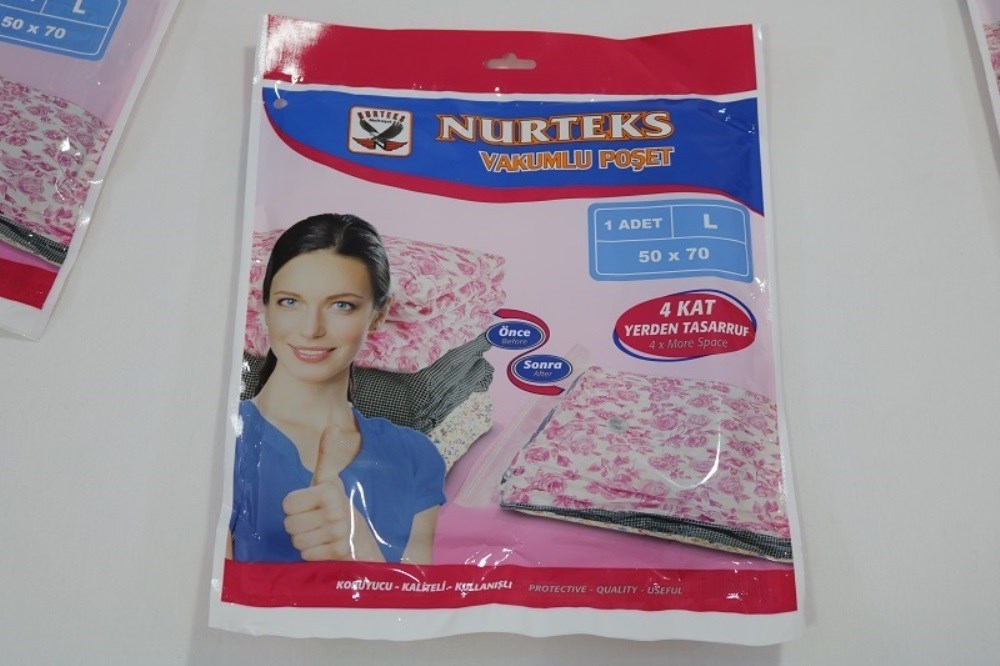 Nurteks Hurç Vakumlu 50X70