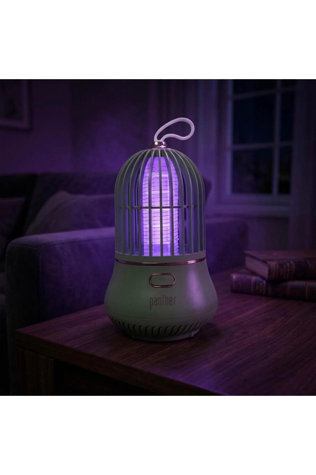 Panther Pt-z618 Usb Şarjlı Sinek Öldürücü Lamba Uv Işıklı Gece Lambası Sivrisinek Kovucu