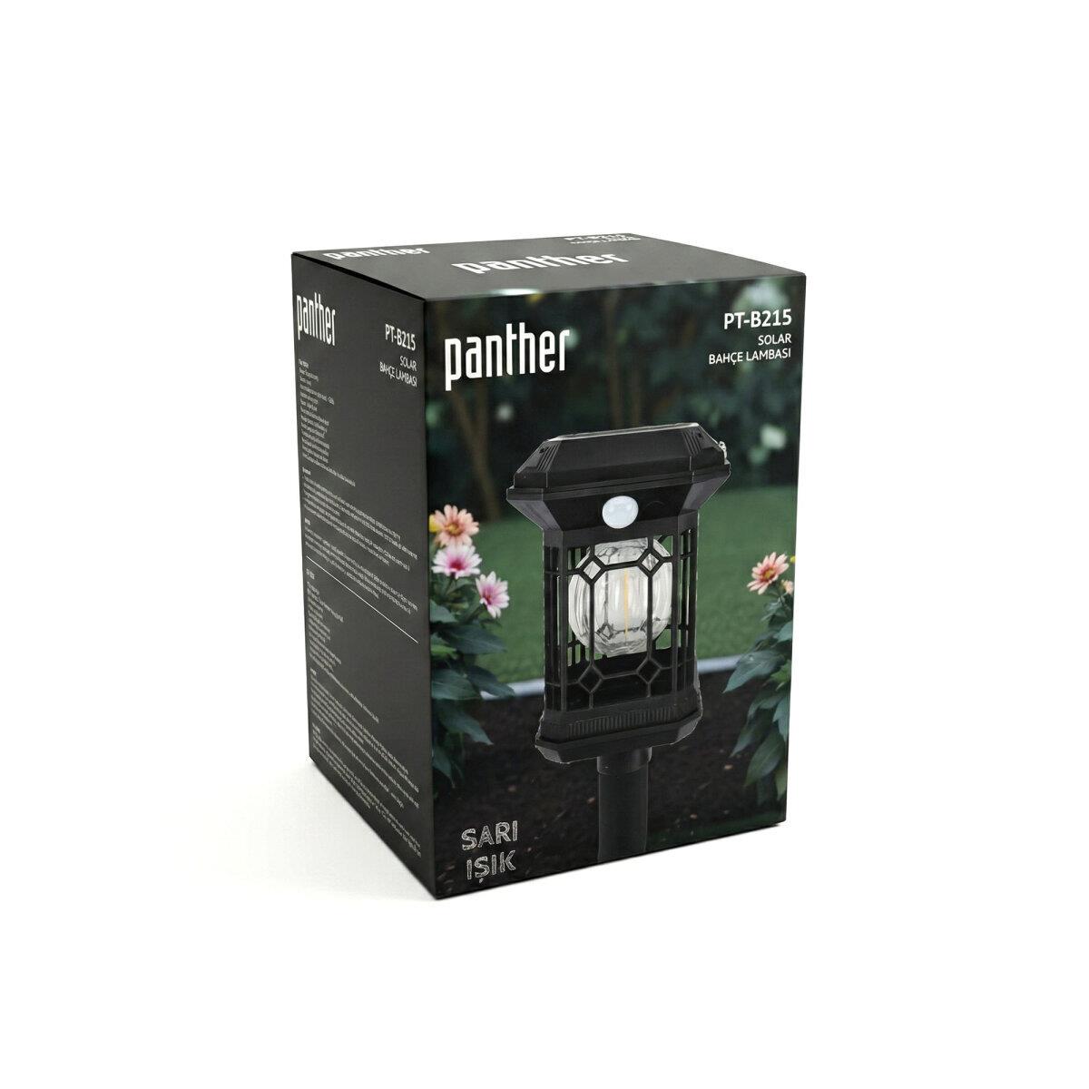 Panther Solar Led Bahçe Lambası Pt-b215