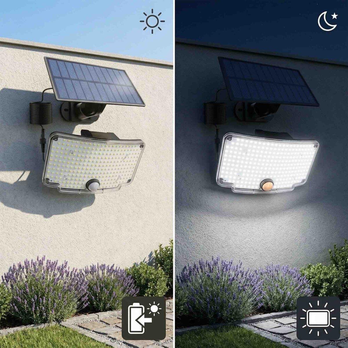 Panther Solar Led Duvar Lambası Pt-2910