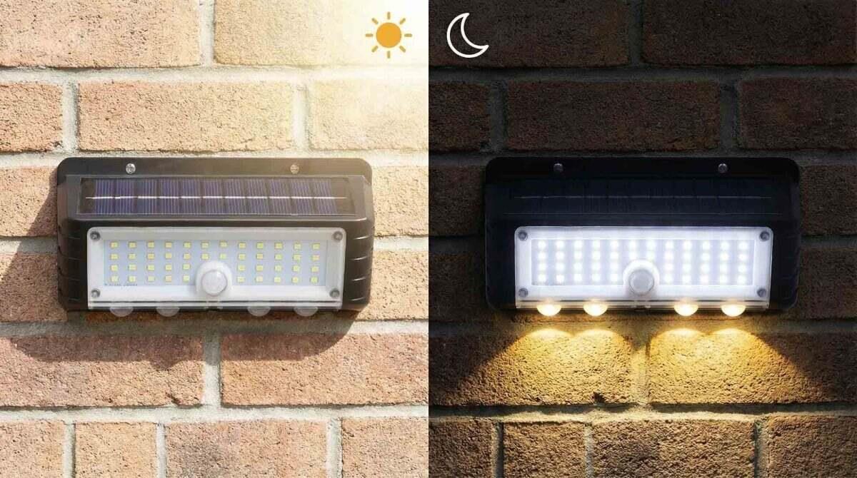 Panther Solar Led Duvar Lambası Pt-2963
