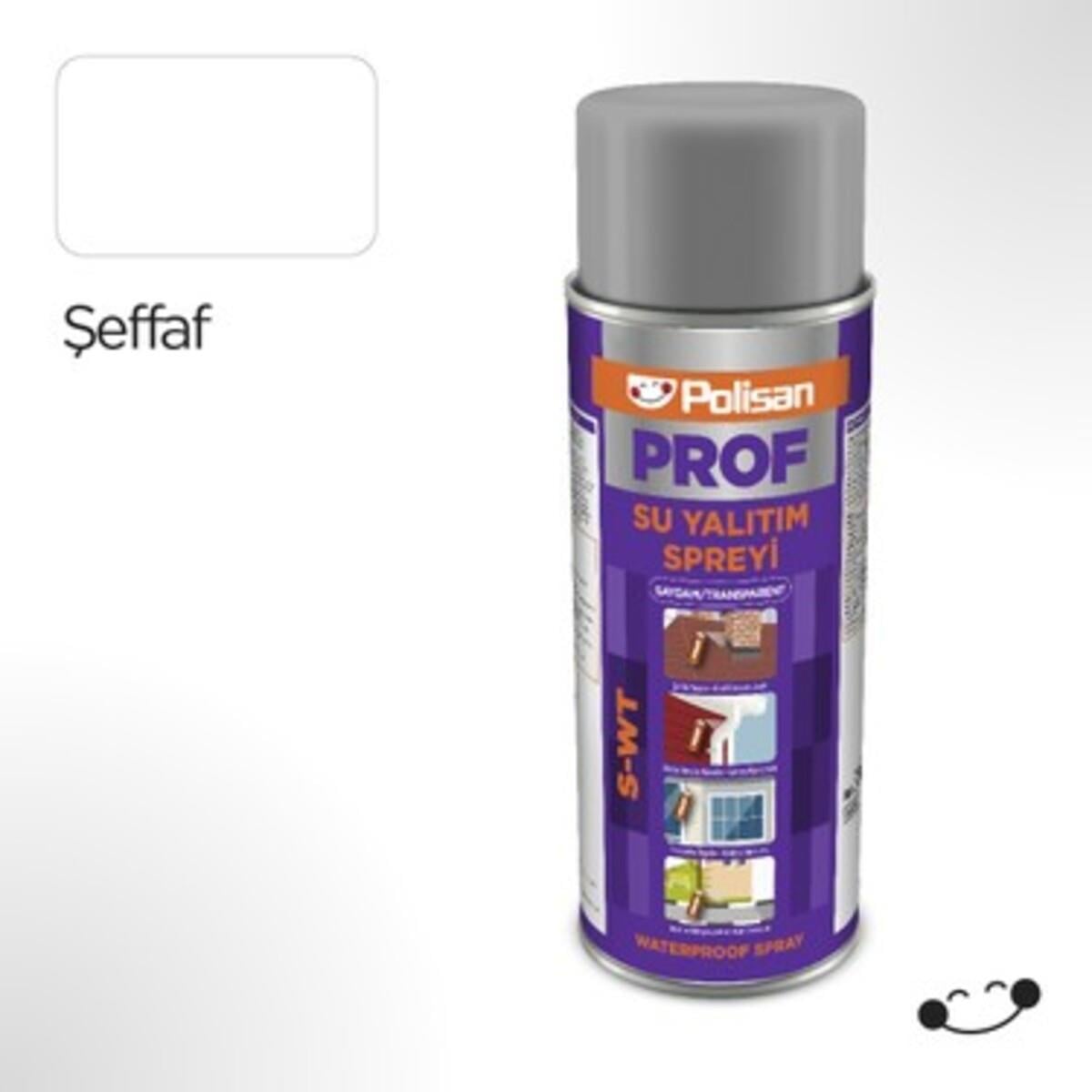 Polisan Prof Su Yalıtım Spreyi Şeffaf 500 Ml S-wt