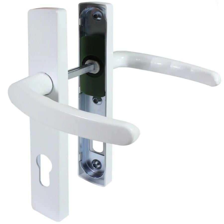 Pvc Plastik Kapı Kolu Yale (Beyaz)