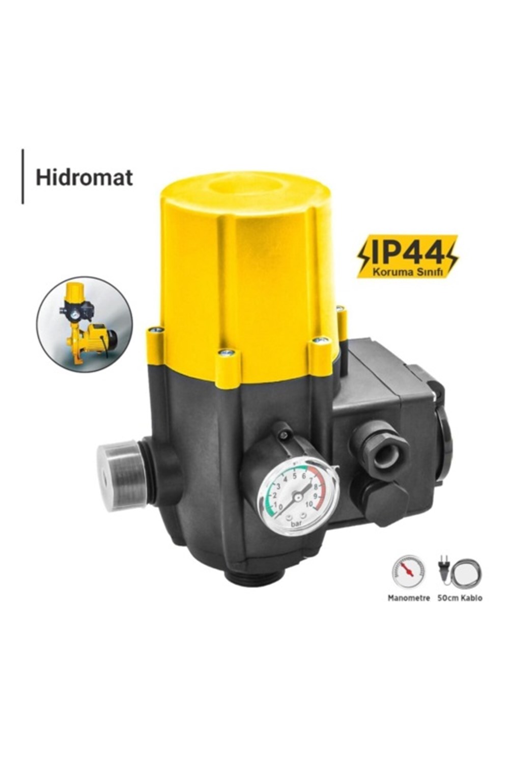 Rtrmax Hidromat Bar 1 Inc Barometre (Rtm858)