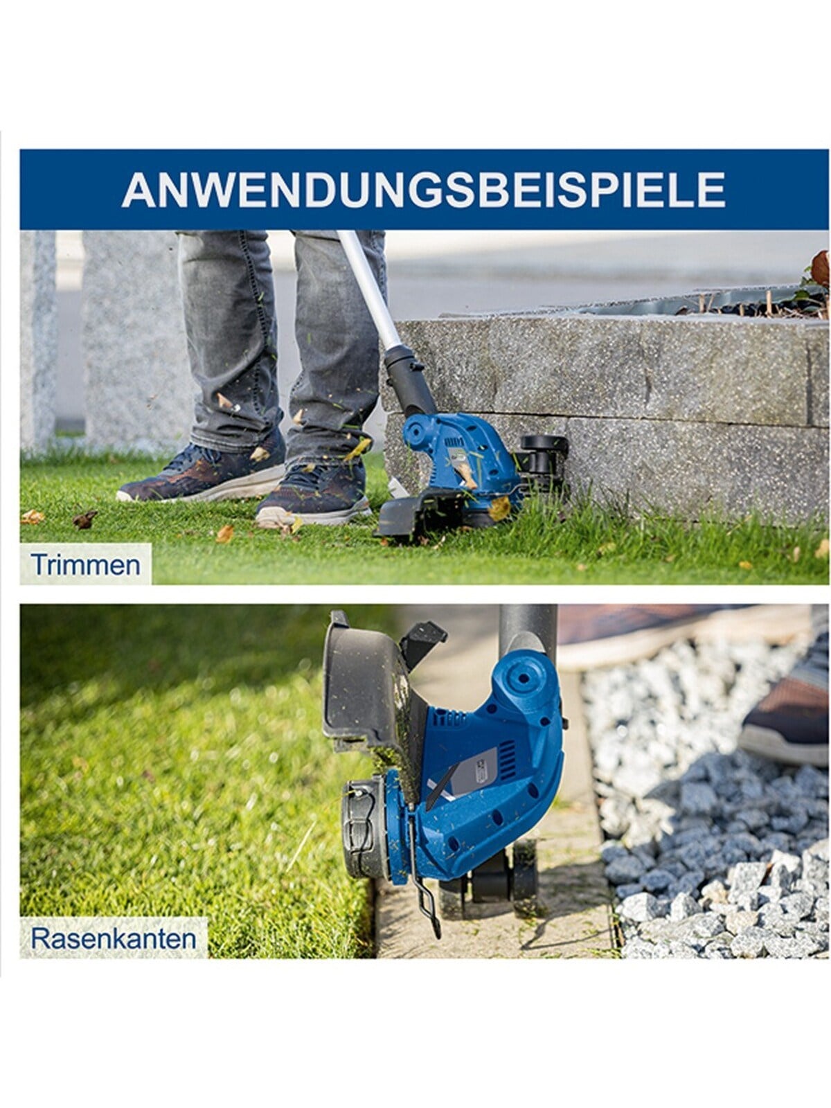 Scheppach C-lt300-x 20v 2.0ah Akülü Tırpan 300 Mm Fırçasız Motorlu Çim Kenar Kesme Makinesi