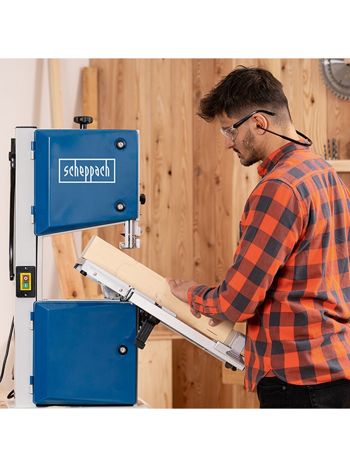 Scheppach Hbs261 Şerit Testere 550 W 245 Mm Kesme Genişliği 120 Mm Kesme Yüksekliği