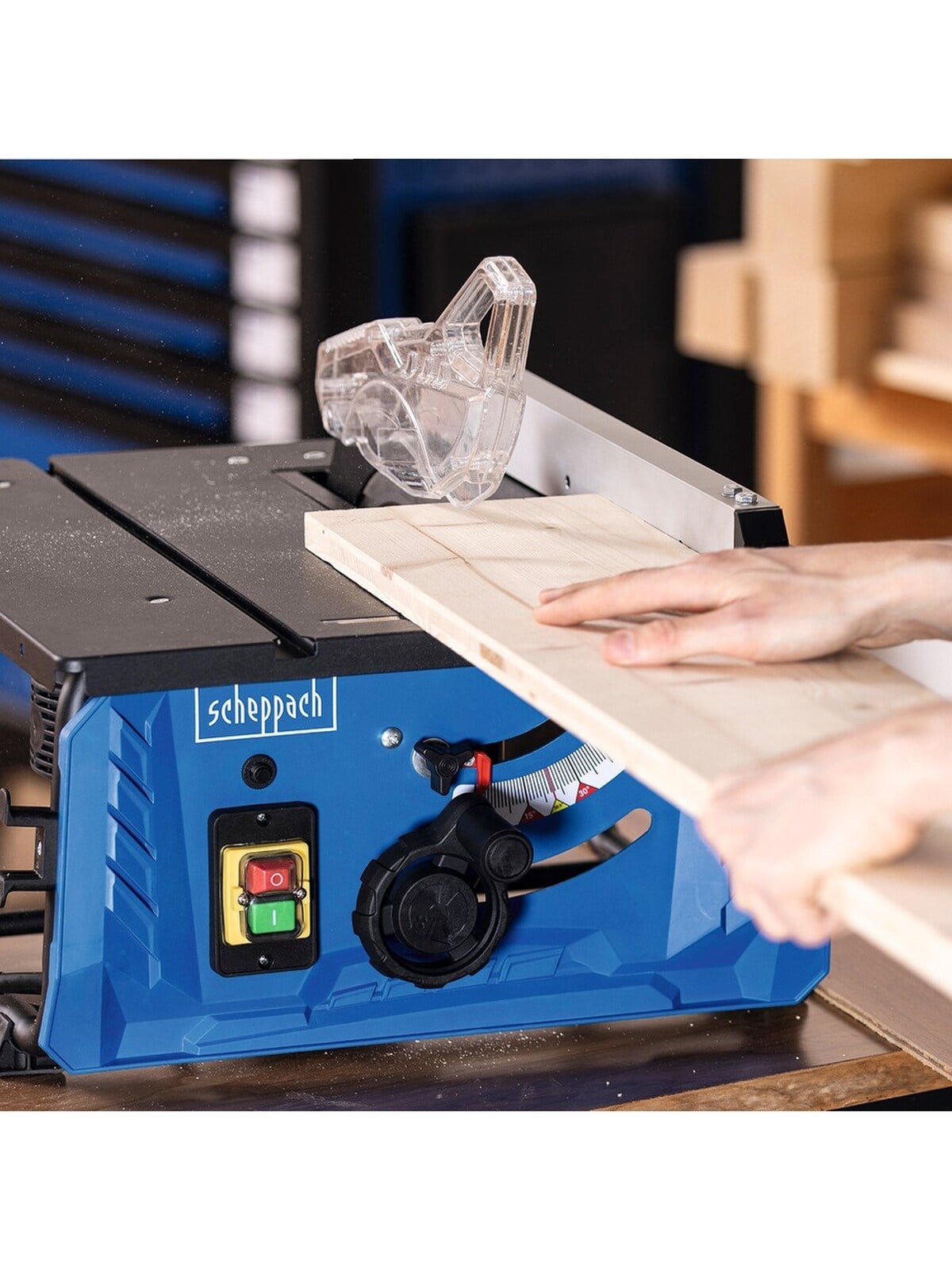 Scheppach Hs210 Masa Testere 210 Mm 1500 W Tezgah Tipi Ahşap Kesme Makinesi