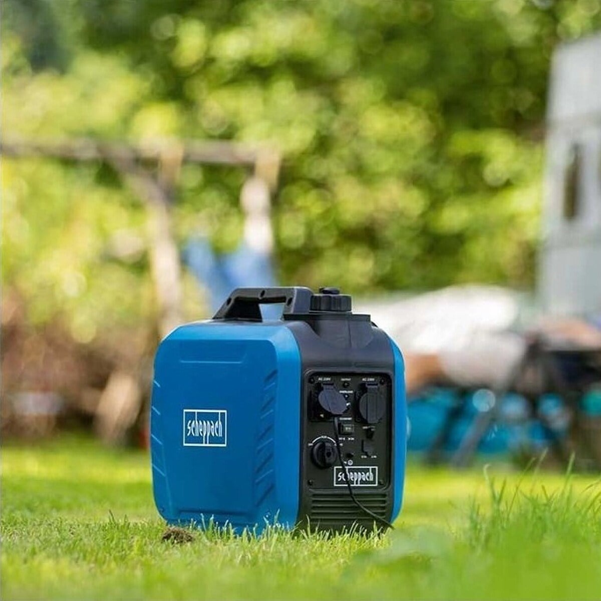 Scheppach Sg2500i 2.0 Kw İnverter Benzinli Jeneratör Taşınabilir Düşük Yakıt Tüketimli Güç Kaynağı