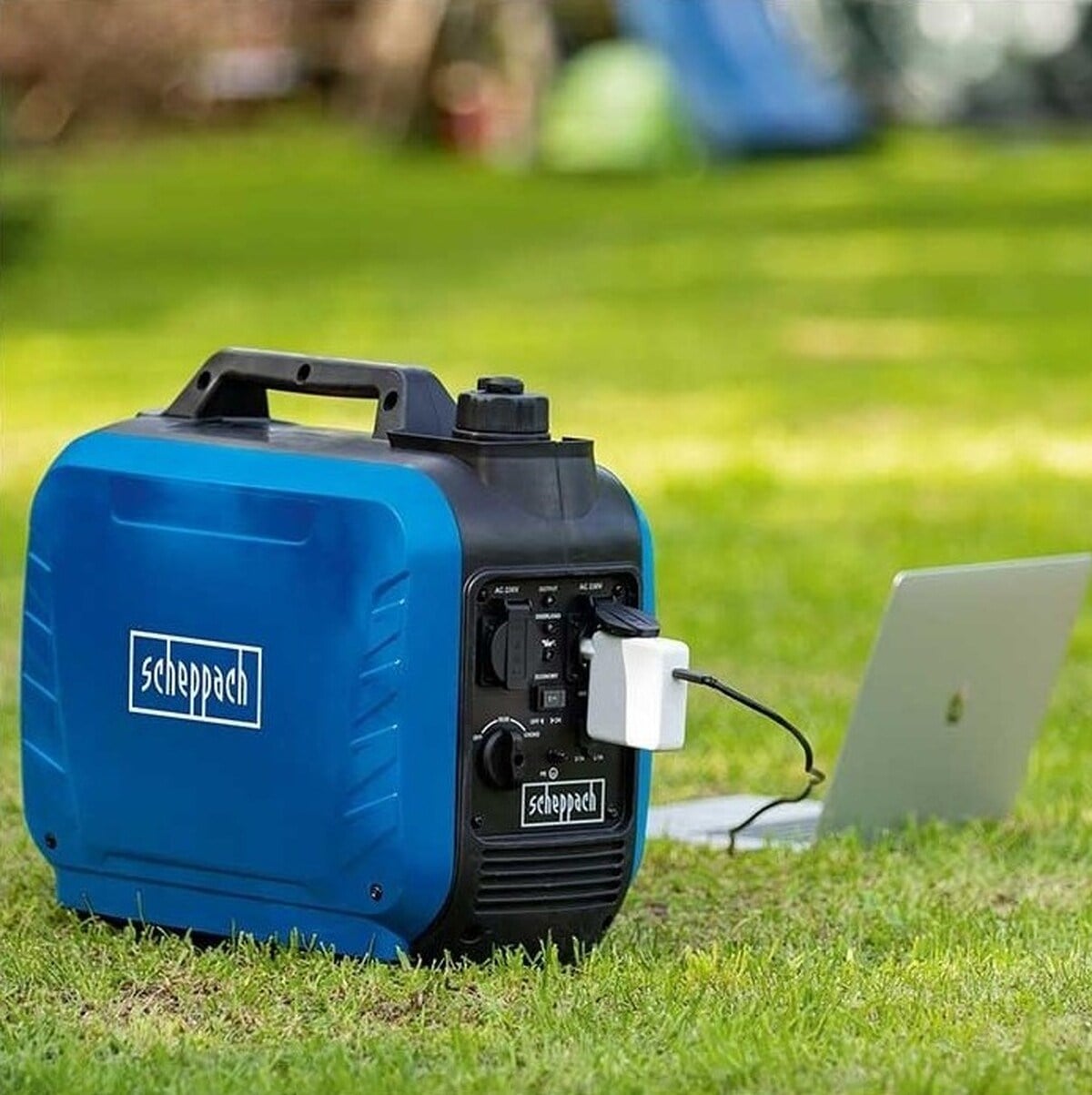 Scheppach Sg2500i 2.0 Kw İnverter Benzinli Jeneratör Taşınabilir Düşük Yakıt Tüketimli Güç Kaynağı