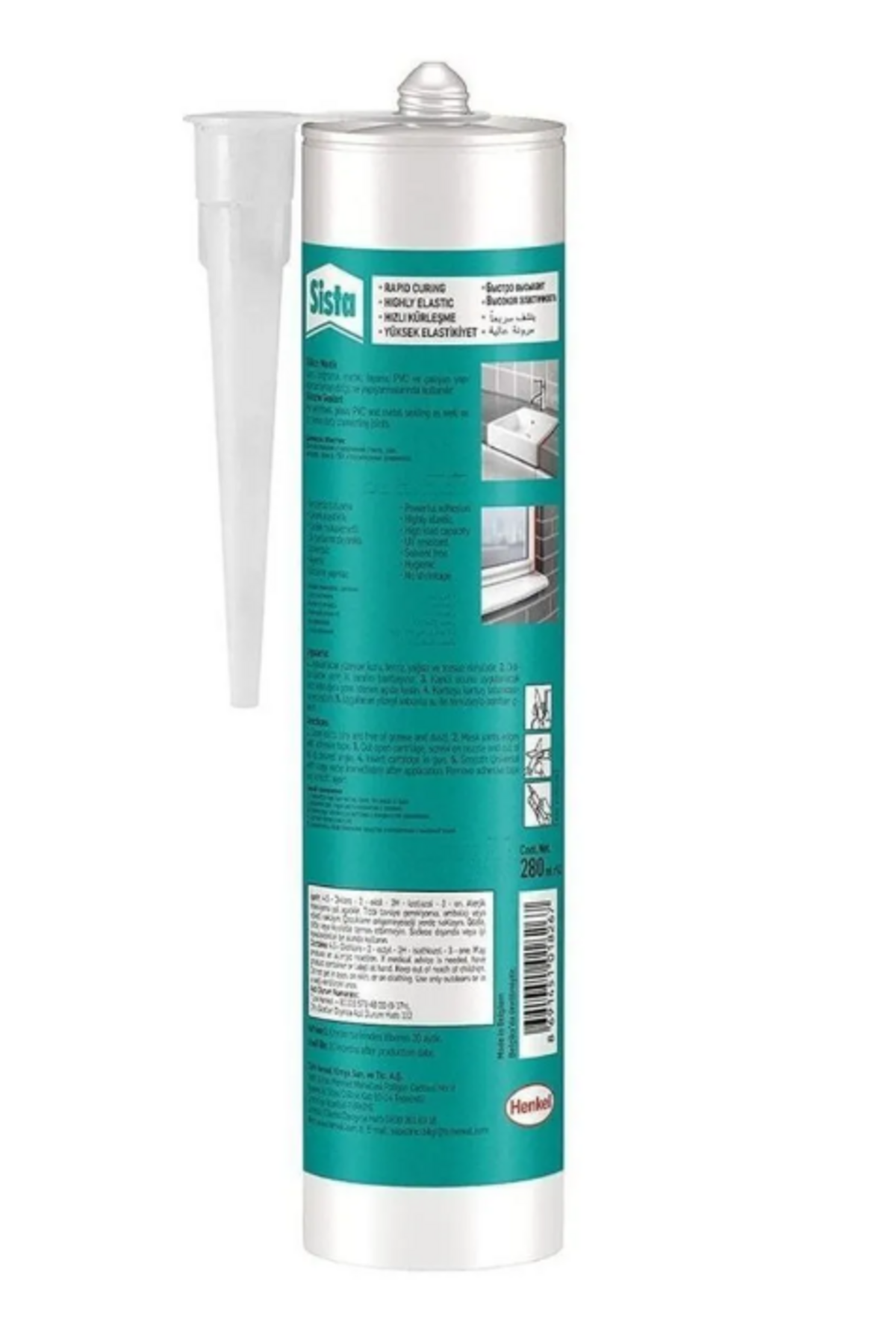 Sista Silikon Beyaz 280 Ml