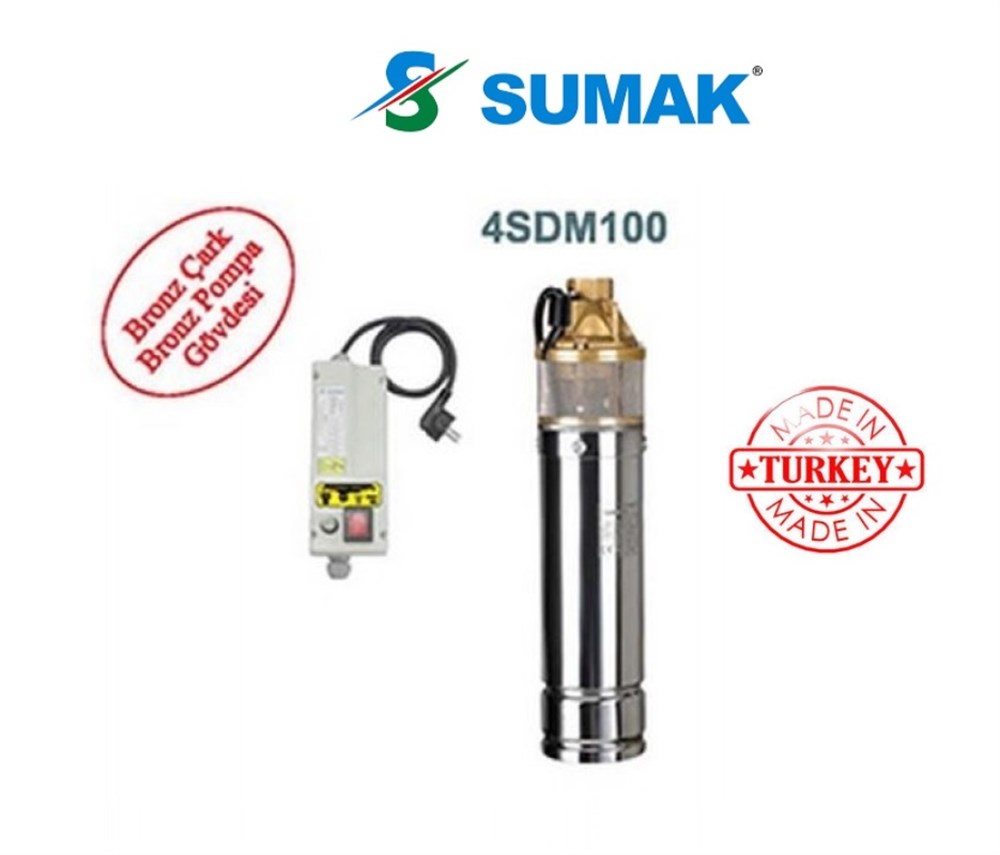 Sumak Dalgıç Pompa 075Kw 4Sdm100