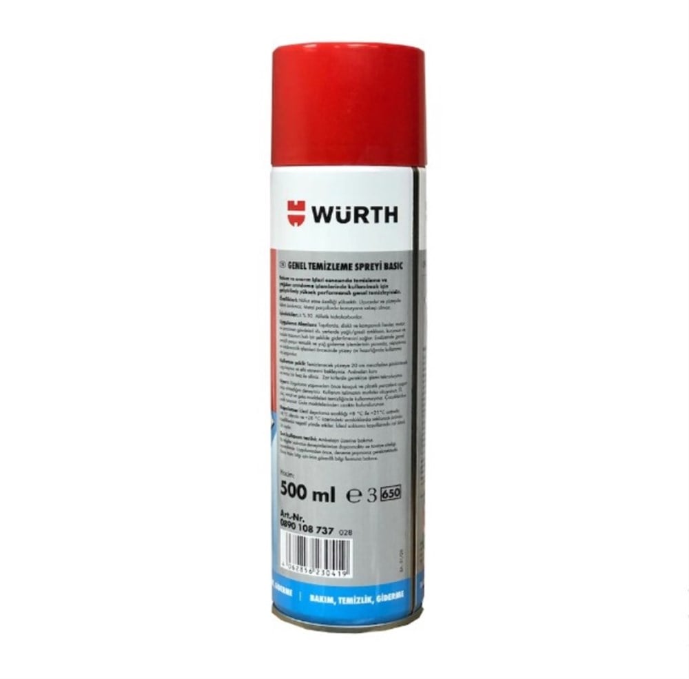 Würt Genel Temizleme Spreyi 500 Ml