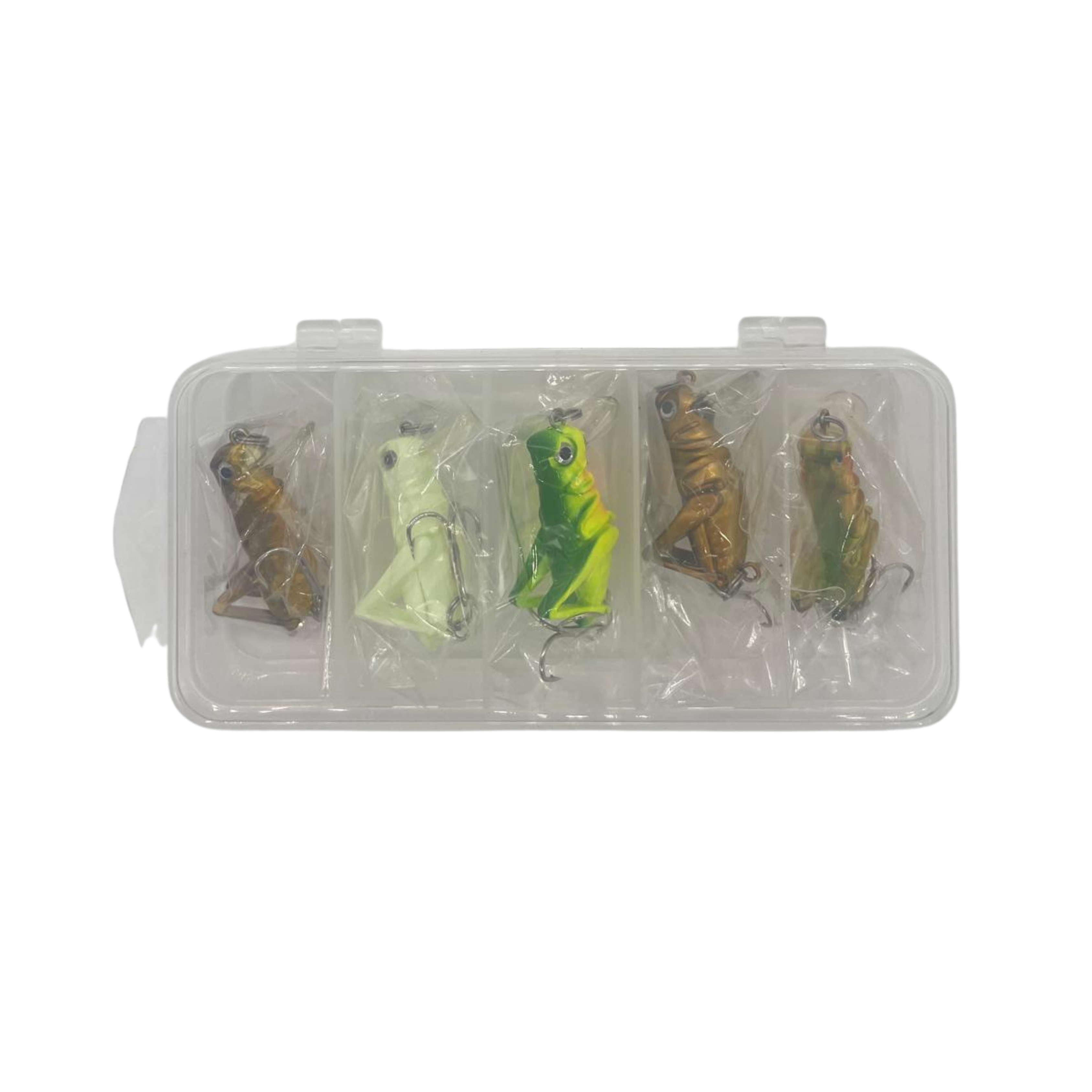 Hitpro Çekirge Görünümlü Balık Yemi Seti – 5'li Kutulu Özel Seri / 4,5 cm Yapay Yem  Hitpro Çekirge Görünümlü Balık Yemi Seti – 5'li Kutulu Özel Seri Hitpro Çekirge Görünümlü Balık Yemi Seti – 5'li Kutulu Özel Seri
Maket Olta Yemi