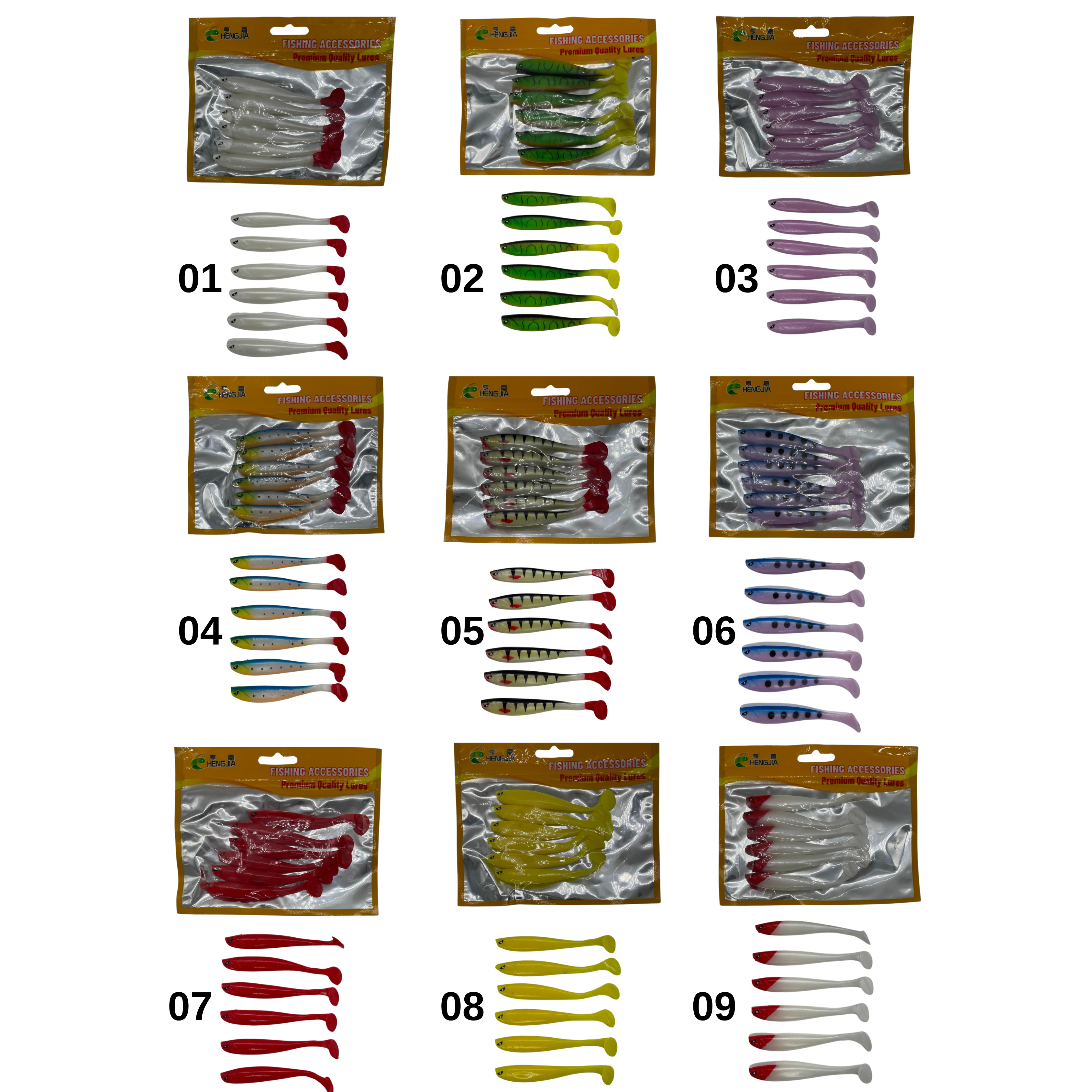 En Etkili Silikon Balık Yemleri | Gerçekçi Görünüm ve Üstün Aksiyon Performansı Hitpro 6'lı Silikon  9cm  Paket Yem Hitpro 6'lı Silikon  9cm  Paket Yem
Silikon Olta Yemi
