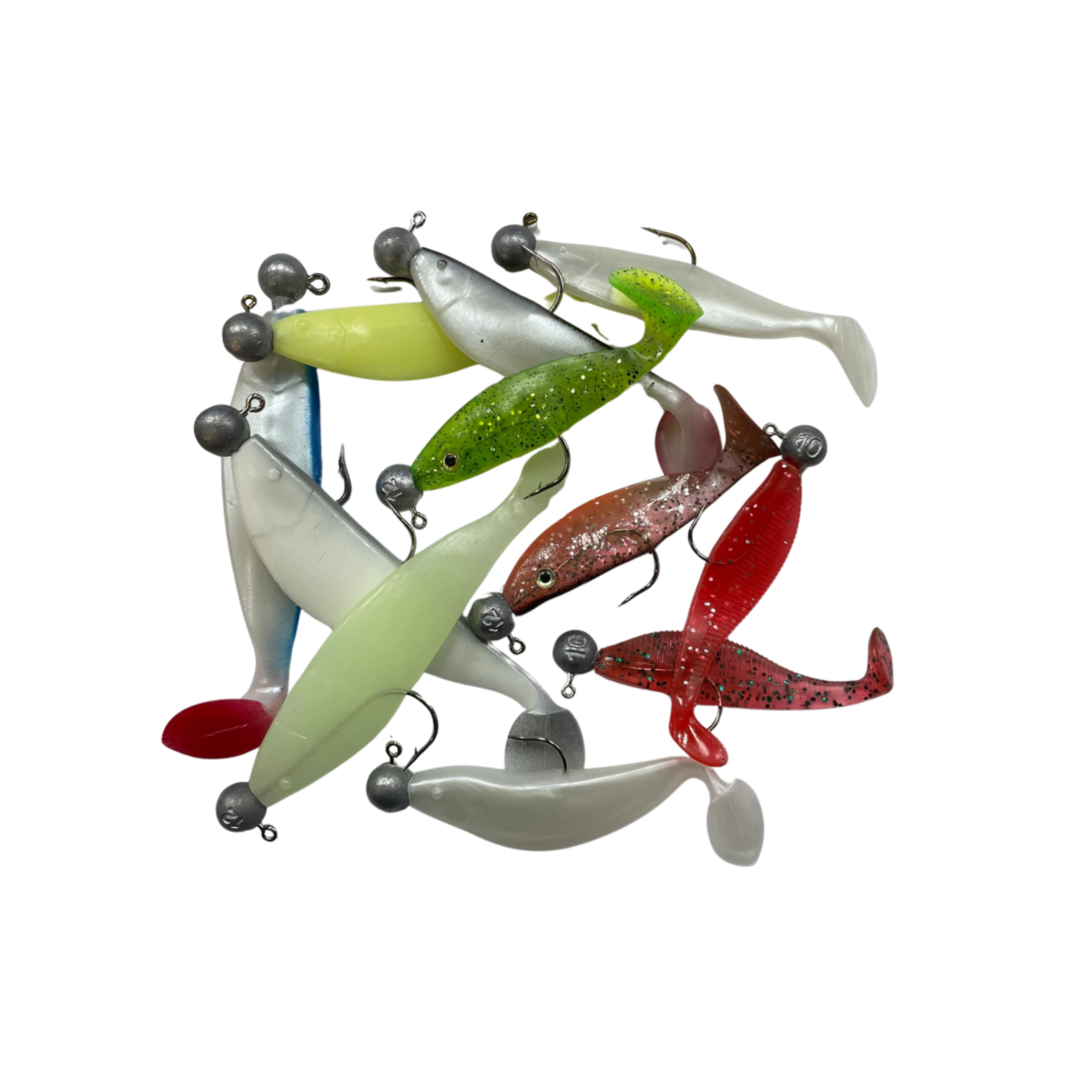 Hitpro 50’li Silikon Balık Zoka Seti | 10–12 cm 10–12 gr Yem | Profesyonel Balıkçılık Ekipmanları Hitpro Karışık 50'li Zokalı Silikon yem seti Hitpro Karışık 50'li Zokalı Silikon yem seti
Silikon Olta Yemi