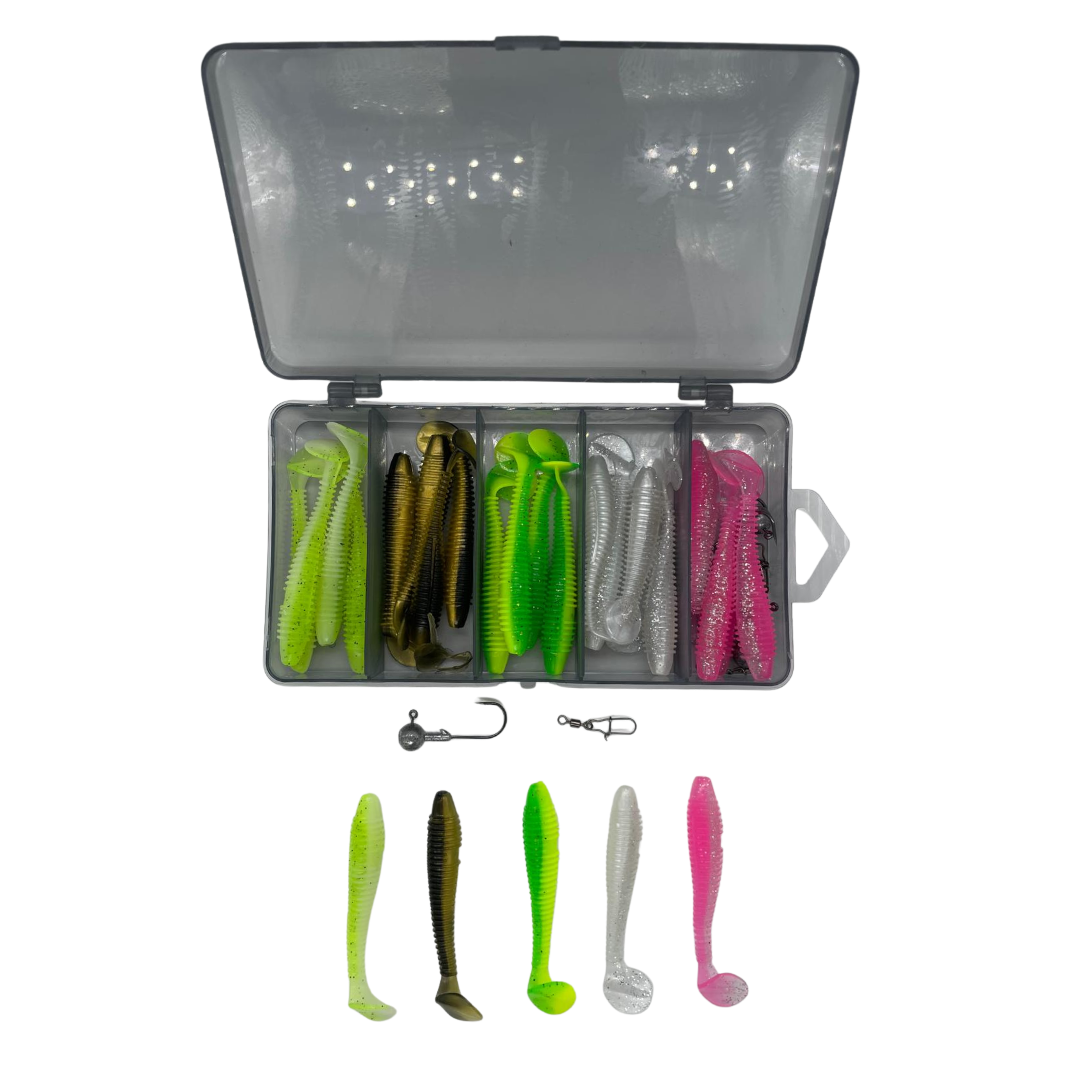 Hitpro Yumuşak Silikon 8 Cm 25'li Yem Seti Hitpro Yumuşak Silikon 8 Cm 25'li Yem Seti Hitpro Yumuşak Silikon 8 Cm 25'li Yem Seti
Silikon Olta Yemi