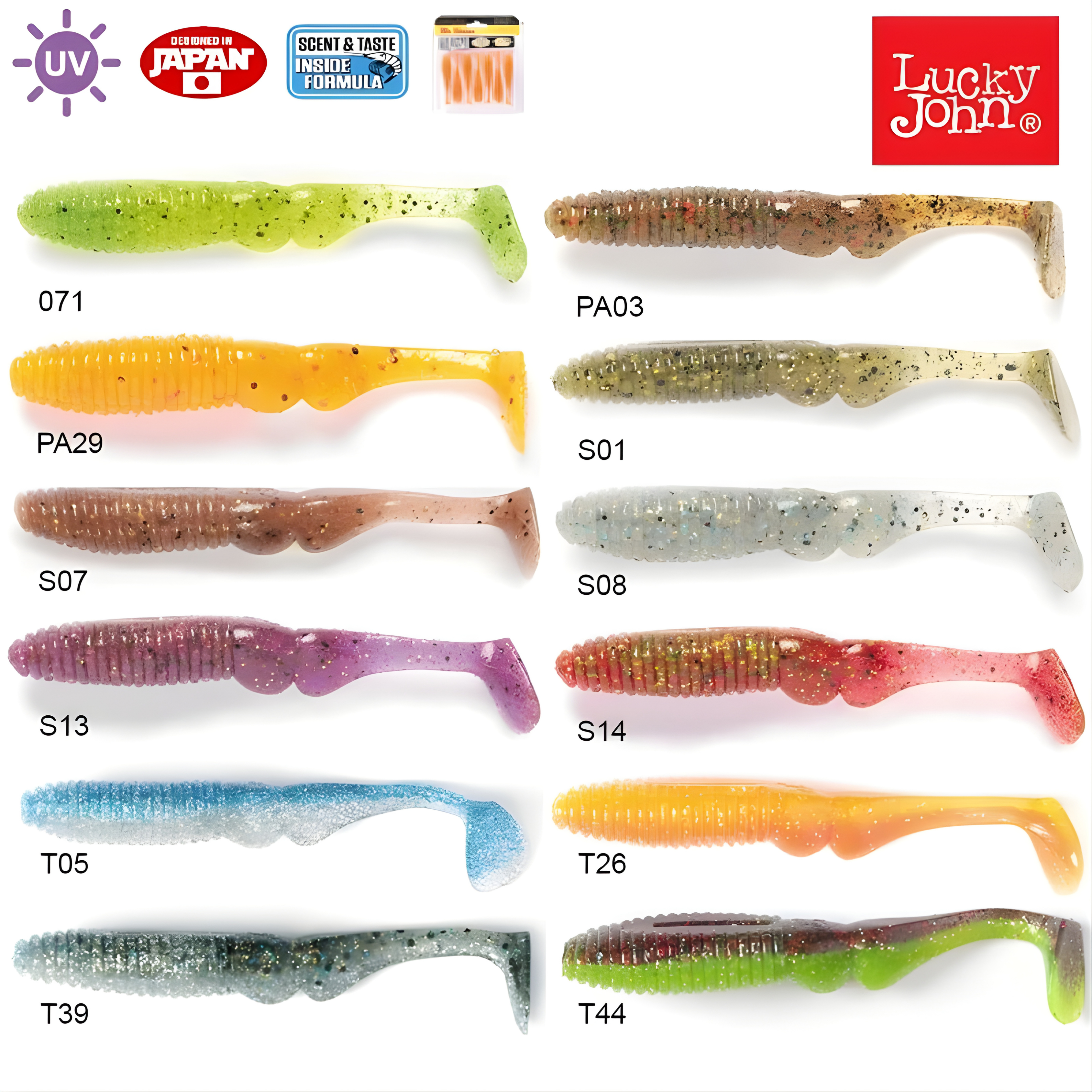 Lucky John Mr. Greedy 3.9” 9.91 cm Silikon Yem 5’li | Levrek, Sudak, Turna İçin Etkili Yem Lucky John Mr. Greedy 3.9” (9.91 cm) – 5'li Paket Silikon Yem Lucky John Mr. Greedy 3.9” (9.91 cm) – 5'li Paket Silikon Yem
Silikon Olta Yemi