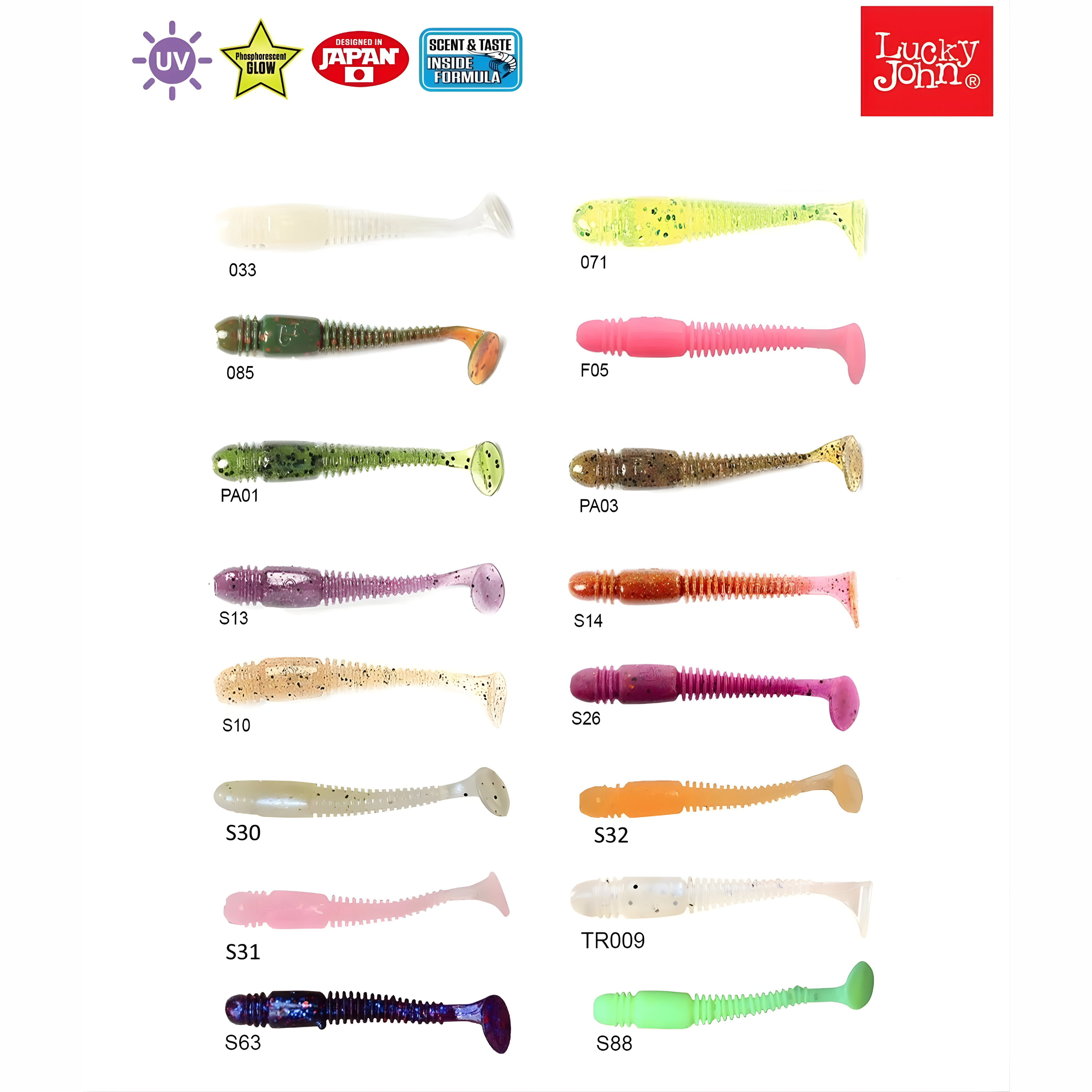 Lucky John Tioga 2'' (5.08 cm) 10P Silikon Yem Lucky John Tioga 2'' (5.08 cm) 10P Silikon Yem Lucky John Tioga 2'' (5.08 cm) 10P Silikon Yem
Silikon Olta Yemi