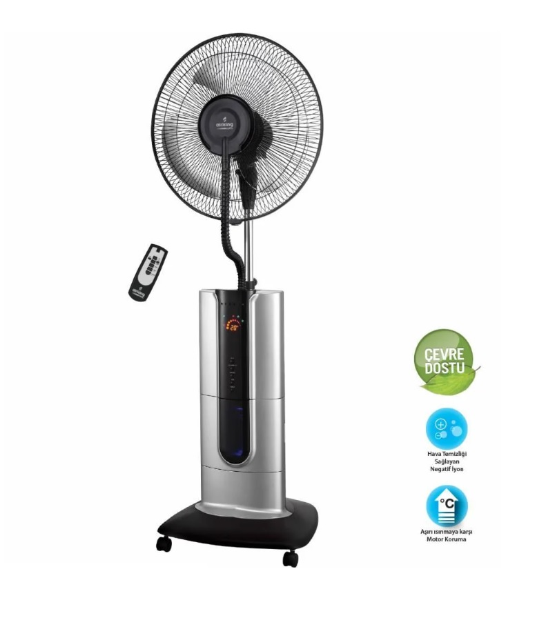 AIRKING COOL PRO BUHARLI VANTILATOR SILVER