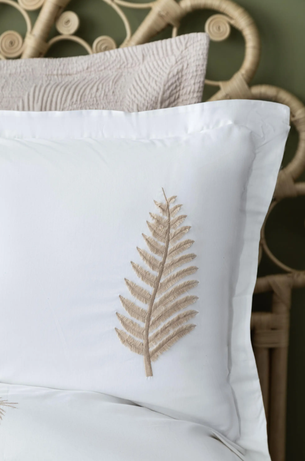 APRICITAS HOME C.K TIMELESS PRIME SET FOGLIA BEIGE