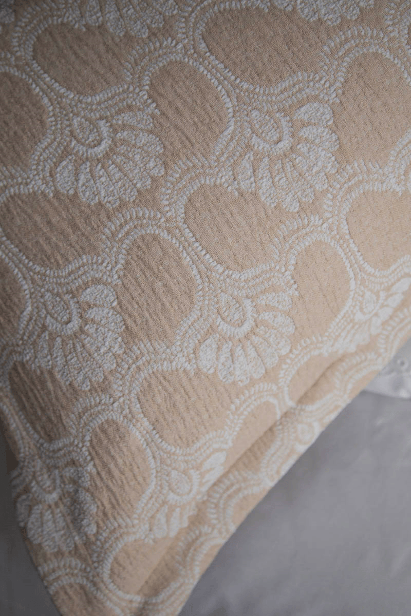 APRICITAS HOME C.K YATAK ORTULU NEVRESIM SET MADRID BEIGE