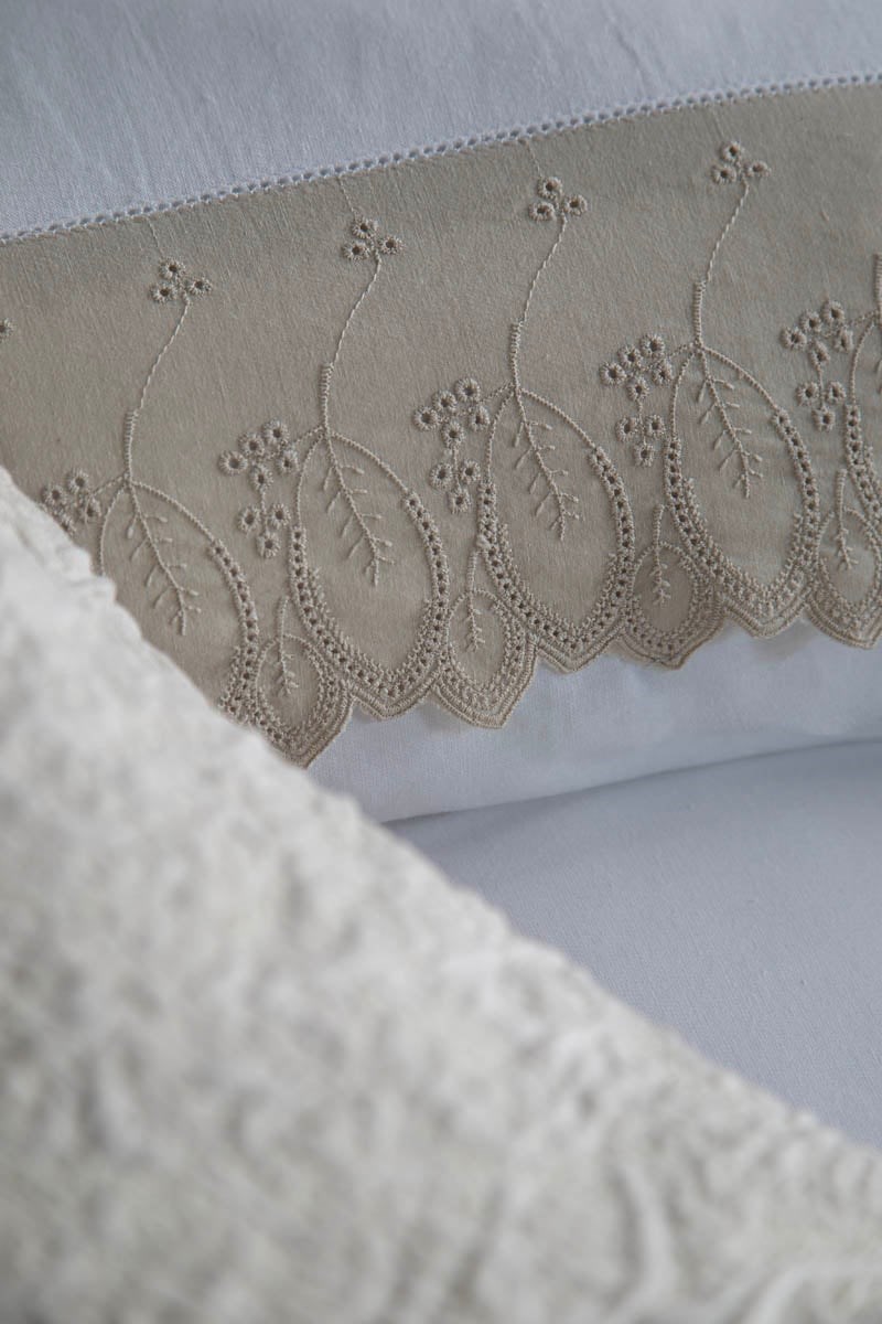 APRICITAS HOME C.K YATAK ORTULU NEVRESIM SET TOLEDO BEIGE