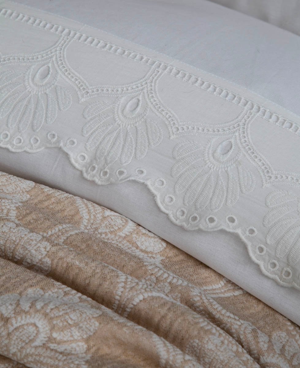 APRICITAS HOME C.K YATAK ORTULU NEVRESIM SET MADRID BEIGE