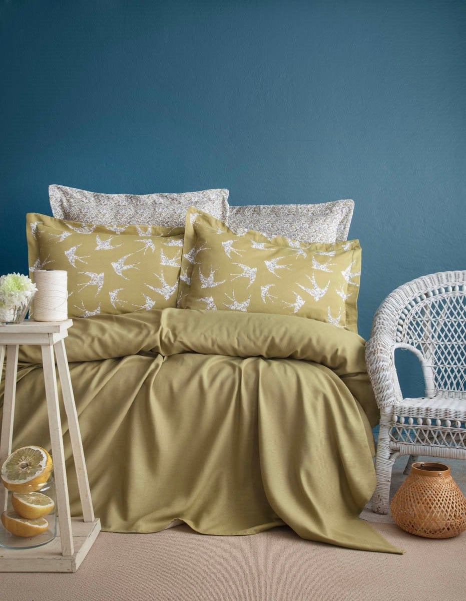 APRICITAS HOME C.K.BAMBU PIKE SET FREELY OLIVE