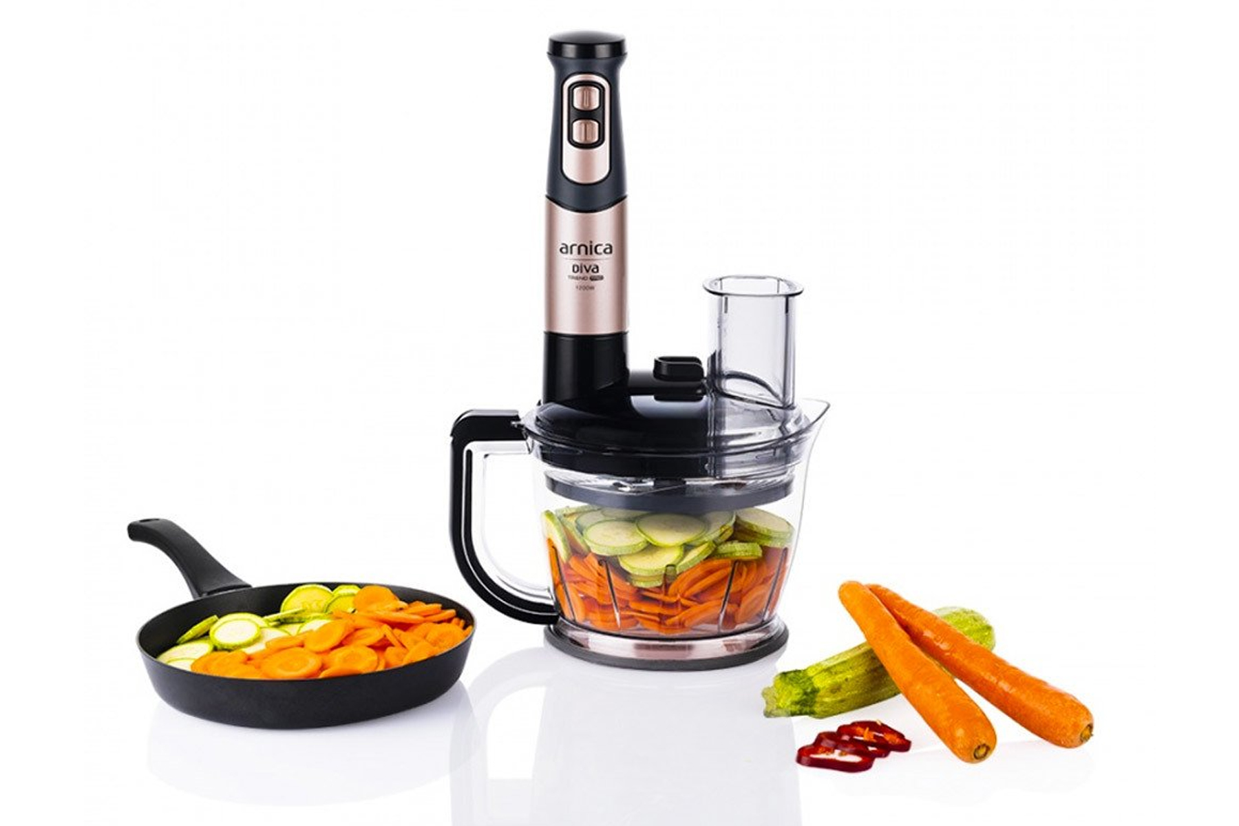 ARNICA GH21802 DIVA TREND PRO RENDELI EL BLENDER SETI ROSE