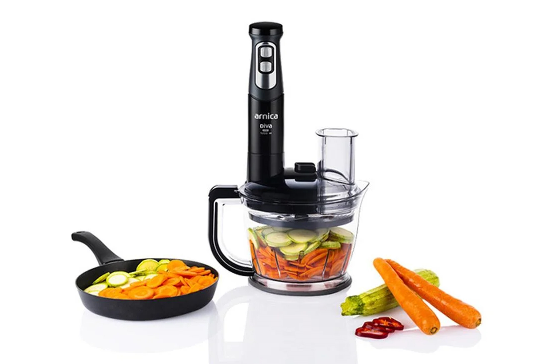 ARNICA GH21803 DIVA PRO RENDELI EL BLENDER SETI SIYAH