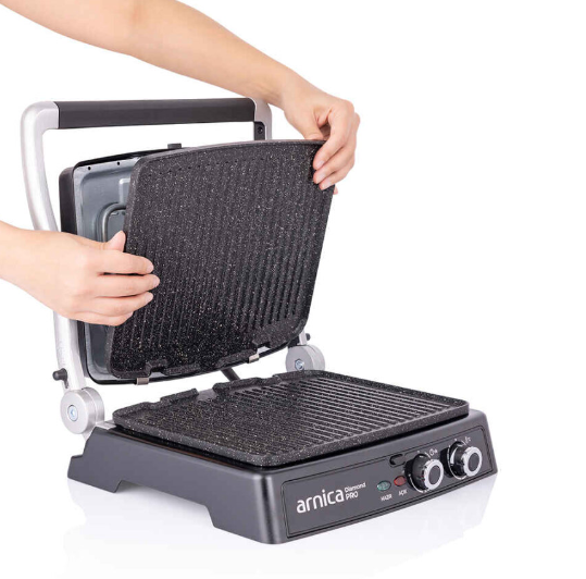 ARNICA GH26411 DIAMOND PRO TOST MAKINASI SIYAH