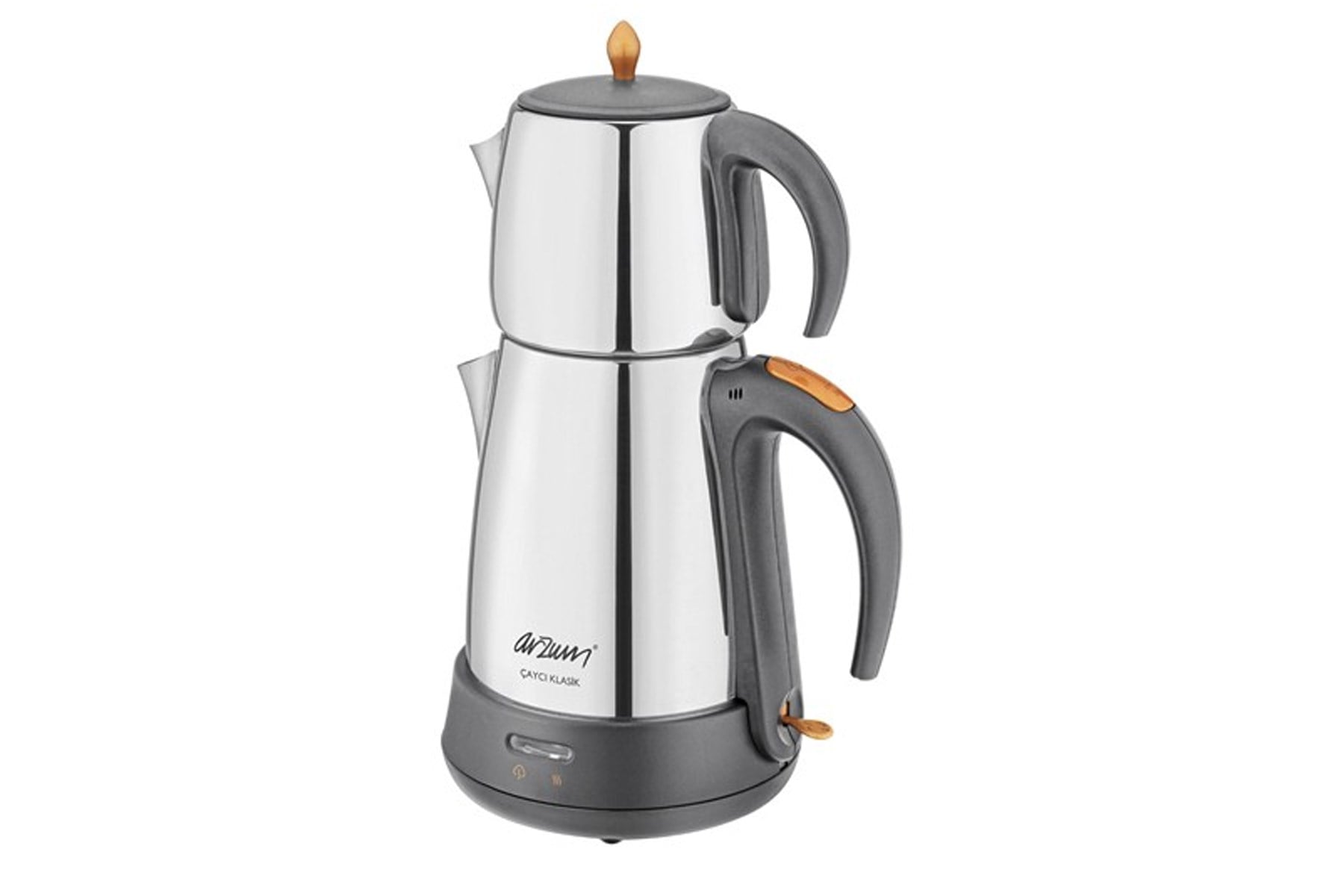 ARZUM AR 3004 MAT INOX CAYCI KLASIK CAY MAKINESI