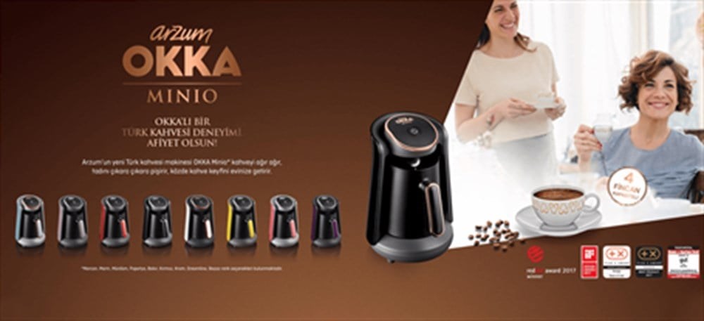 ARZUM OK-004 OKYANUS OKKA MINIO TURK KAHVE MAKINASI