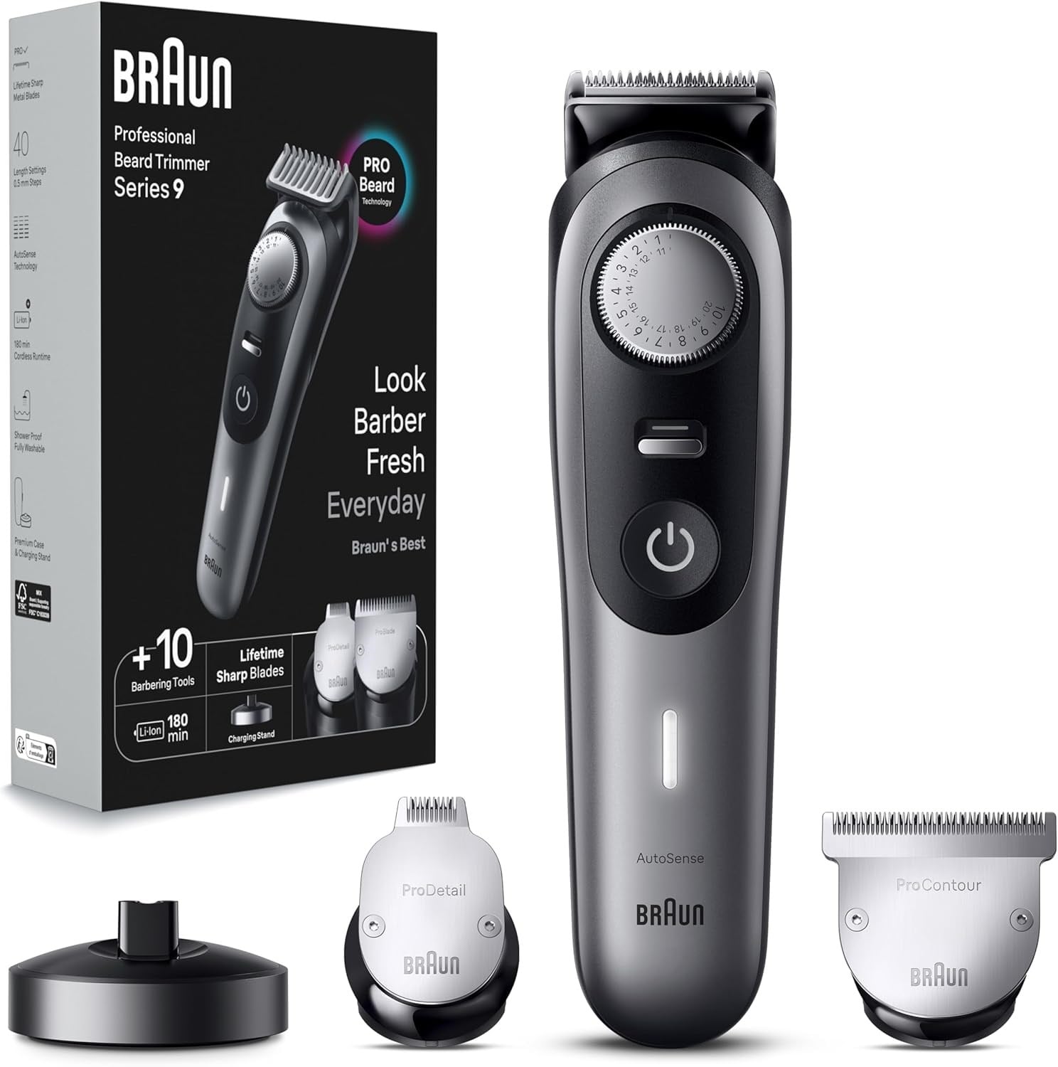 BRAUN BEARD BT9420 BLKSPGR BOX CEEMA SAKAL KESME MAKINASI