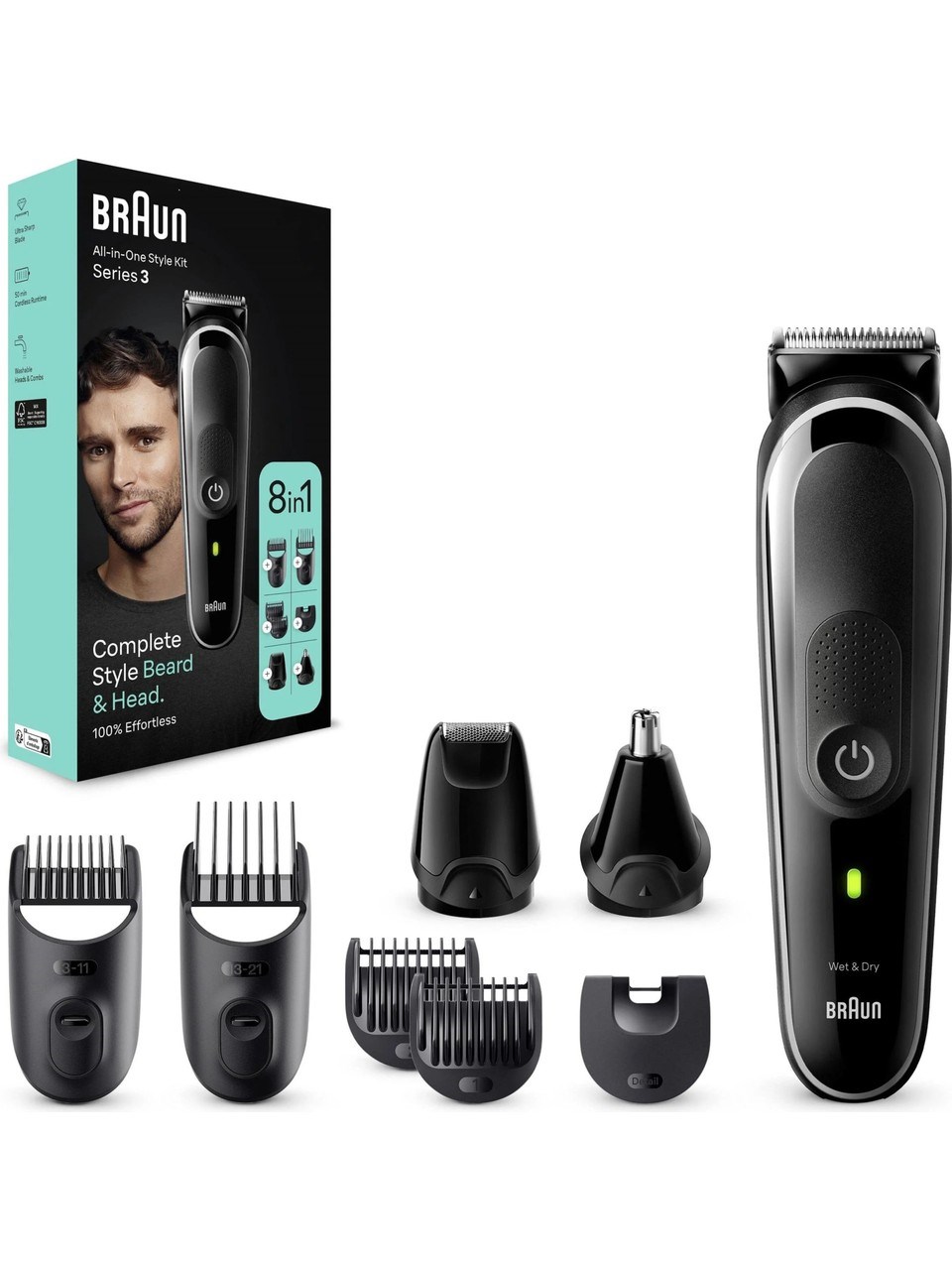 BRAUN MULTI MGK3440 BLKGREY BOX CEEMEA ERKEK BAKIM KITI