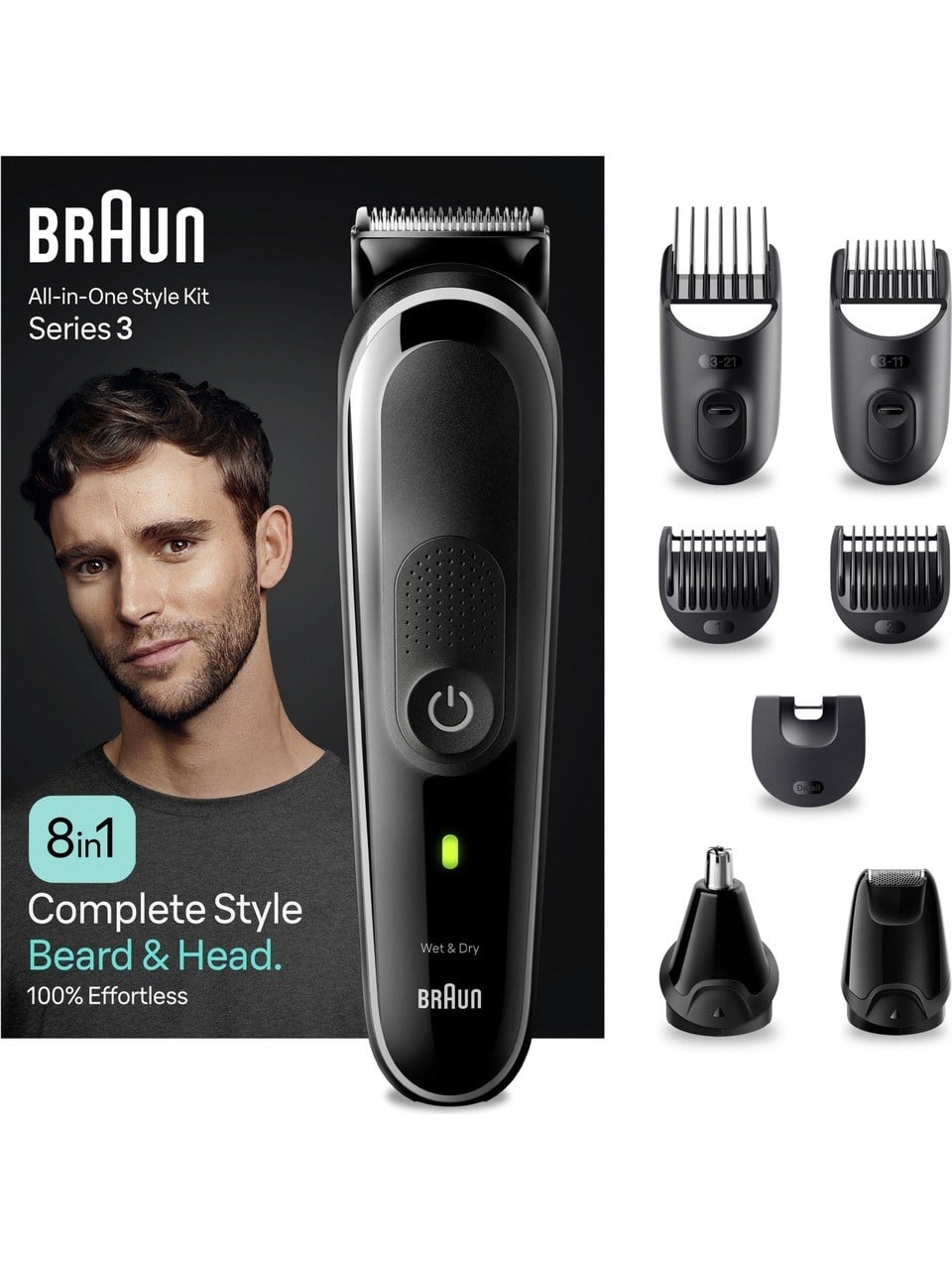 BRAUN MULTI MGK3440 BLKGREY BOX CEEMEA ERKEK BAKIM KITI
