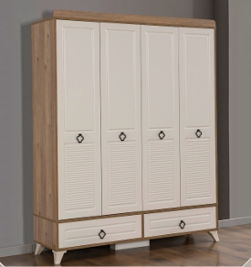 DARDASON M114 DEFNE 4 KAPILI DOLAP