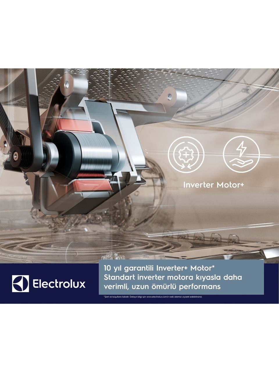 ELECTROLUX EW6F2292T 9KG 1200 DEVIR ON YUKLEMELI CAMASIR MAKINASI