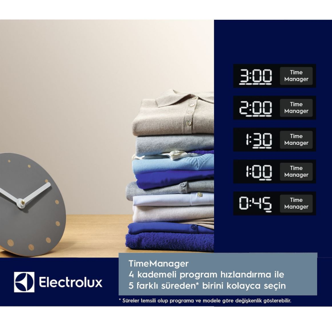 ELECTROLUX EW6F9452T 10.5 KG 1400 DEVIR ON YUKLEMELI CAMASIR MAKINASI