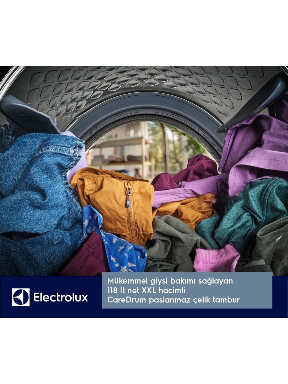 ELECTROLUX EW7D395UT 9 KG ISI POMPALI KURUTMA MAKINASI