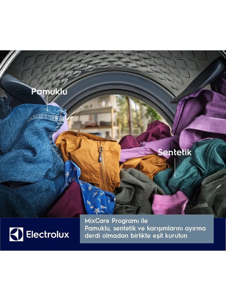 ELECTROLUX EW7D395UT 9 KG ISI POMPALI KURUTMA MAKINASI