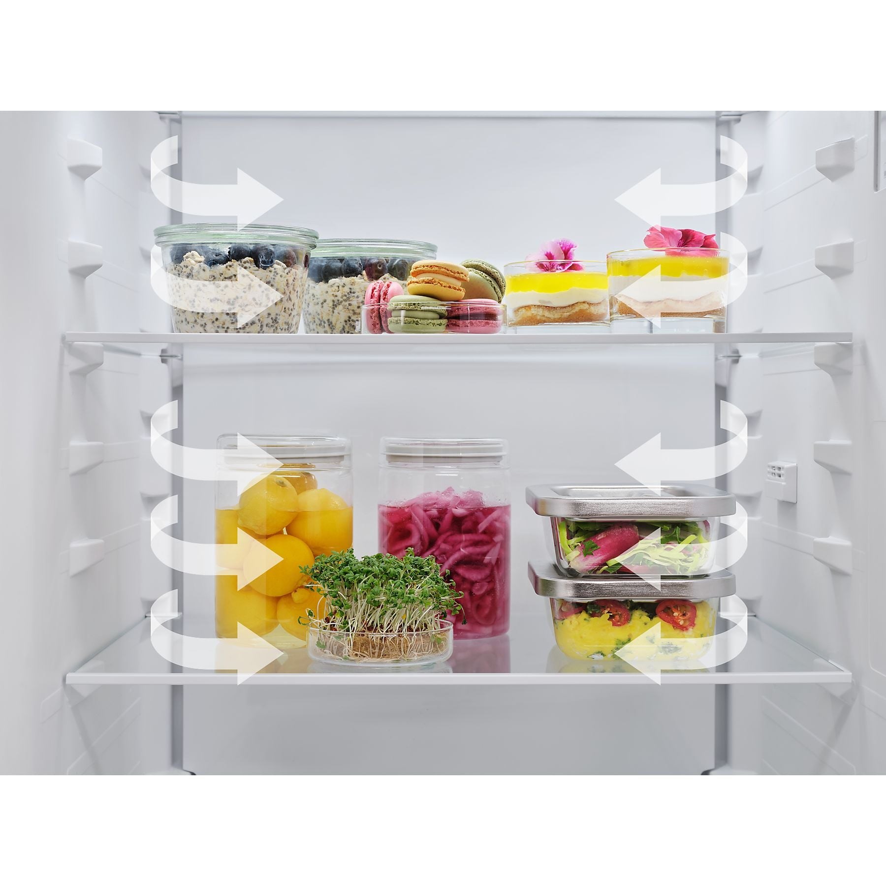 ELECTROLUX LNT6ME46W3 481 LT ALTTAN DONDURUCULU NO FROST BUZDOLABI