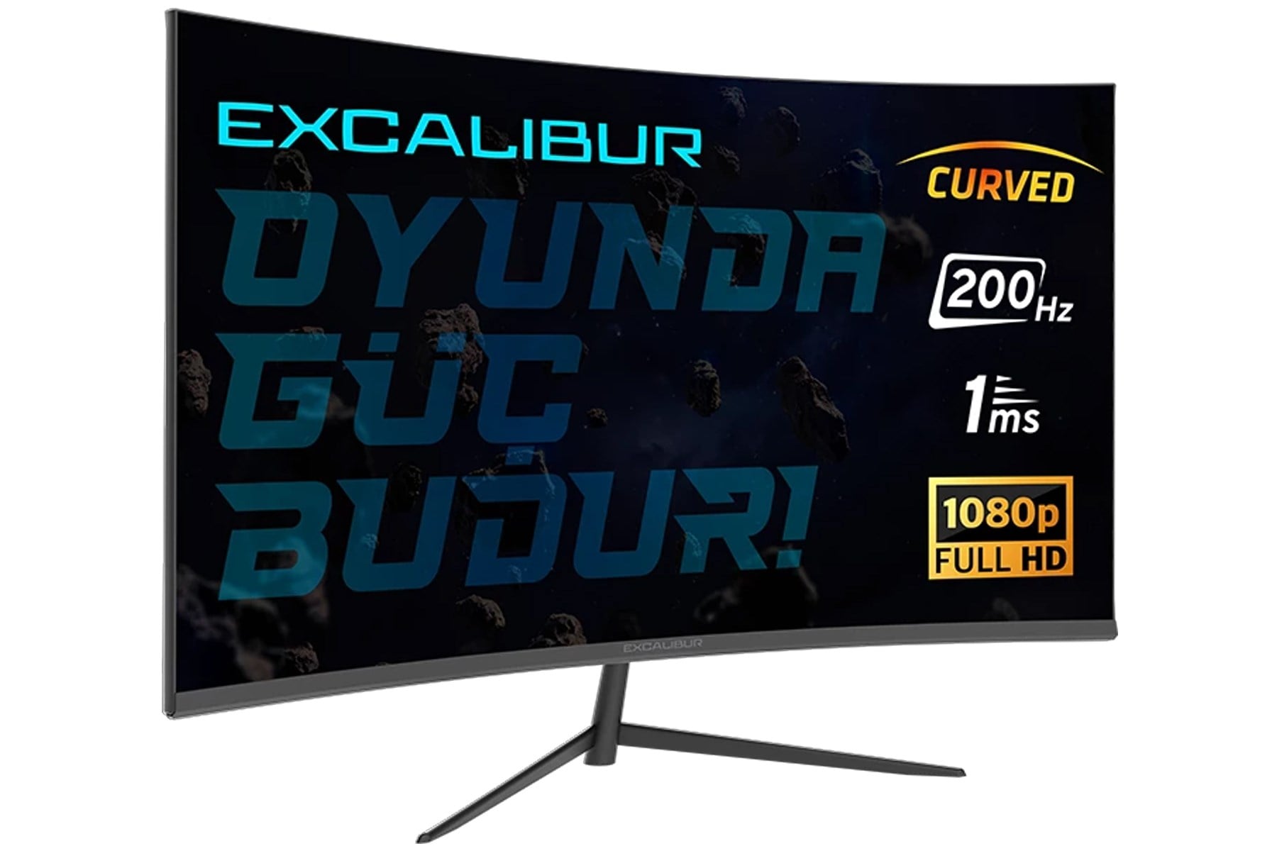 EXCALIBUR M.E238FHD-G 23.8'' LED 200HZ 1MS FHD+HDMI+DP MONITOR