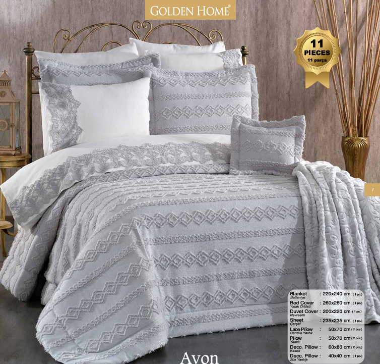 GOLDEN HOME AVON CEYIZ SETI GRI